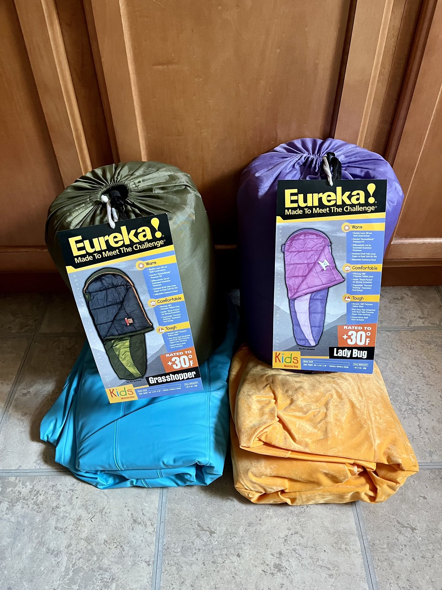 Kids Eureka Sleeping Bags & Air Mattresses