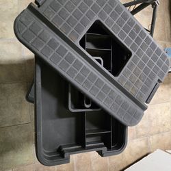 SEARS Craftsman USA 65125 SST Compact Carryall & Strap, SIT STAND TOTE Tool Box