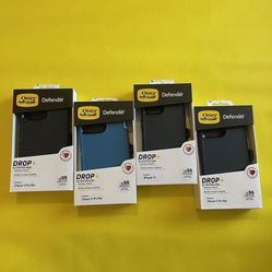 Brand New Otterbox Defender Case Cover With Belt Clip For Apple iPhone 📲 Series 14 / 13 / 12 / 11 