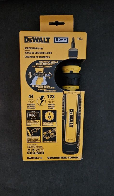 DEWALT SCREWDRIVER SET