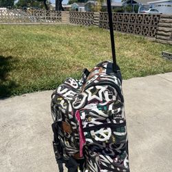 Victoria Secret PINK Luggage Rolling Duffle Bag