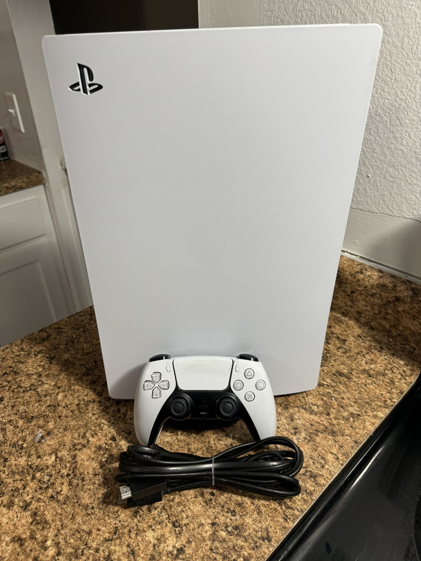 Sony PlayStation 5 Digital Edition 825GB White Console Gaming System CFI-1115B