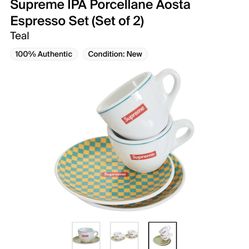 Supreme IPA Porcellane Aosta Expresso Set 