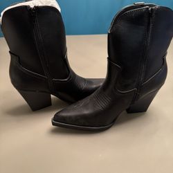 NIB Black Tapanga Cowgirl Boots - Size 10