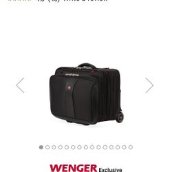 WENGER Patriot Wheeled Business Carry On Black