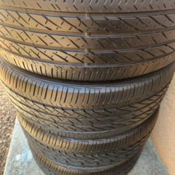 Set Of 4  215/55R18