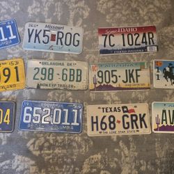 License Plates