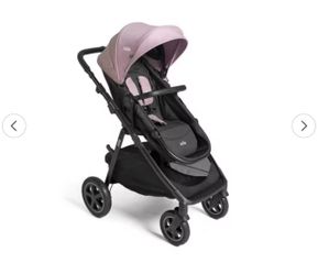 Joie Ginger DLX and Rue Travel System - Blush: Infant Car Seat Compatible, LATCH Compatible, Maximum Weight 50 lbs