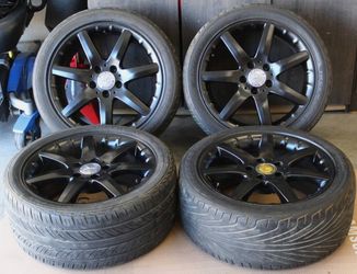 OEM Mercedes Rims and Tires 17” 5x112