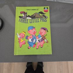 WALT DISNEY'S THREE LITTLE PIGS '1972' SEE DESCRIPTION 