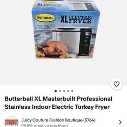 Butterball electric fryer 