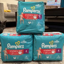 Pampers Diapers Size 4