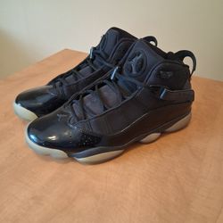 Jordan 6 Rings Black Ice Men Size 11