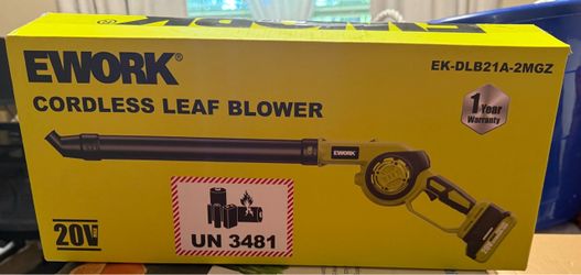 EWORK Cordless Leaf Blower