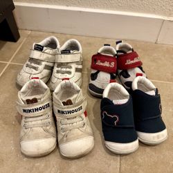 Miki House & Double_B Toddler Shoes Bundle/baby Shoes 