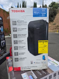 TOSHIBA RAC-PD1414CWRU Smart Portable Air Conditioner