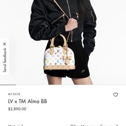 LV X Murakami Purse 