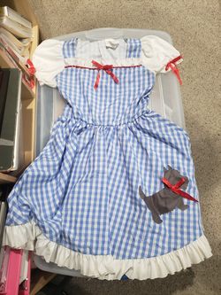 Dorothy costume dress girls L.
