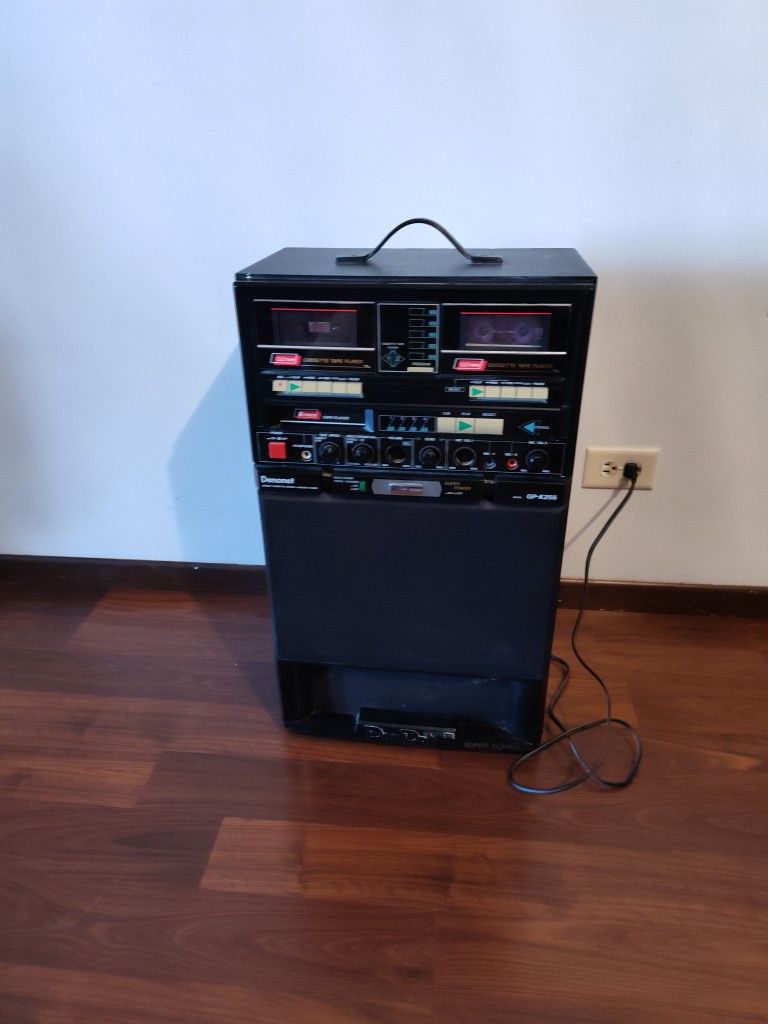 Denonet Double Cassette 8strack Karaoke Player