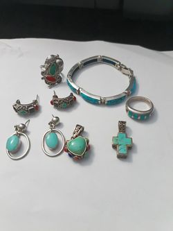 Vintage Native sterling silver 925