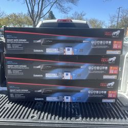 Mighty Mule Medium Duty Single Swing Automatic Gate Opener, up to 550 lb., Smart and Solar Ready