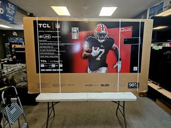TCL 98 INCH QLED 144HZ TV'S IN STOCK 98Q672G HDMI 2.1 BLUETOOTH W/WARRANTY - PAYMENT PLAANS