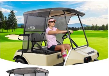 Malla protectora de sol para carro de golf
