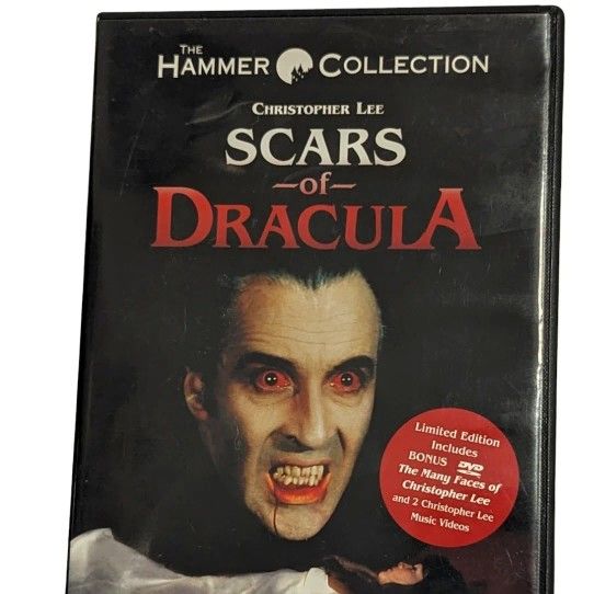 Scars of Dracula DVD Limited Edition Bonus Feat