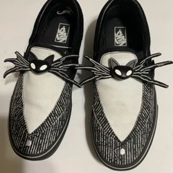 Nightmare Before Christmas Vans Shoes Jack Skellington Disney Men Size 10