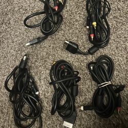 Original Xbox Av Cables Wires