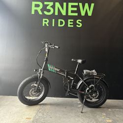 GoTrax - Z4 Pro Foldable Ebike w/ up to 50 mile Max Operating Range and 28 MPH Max Speed