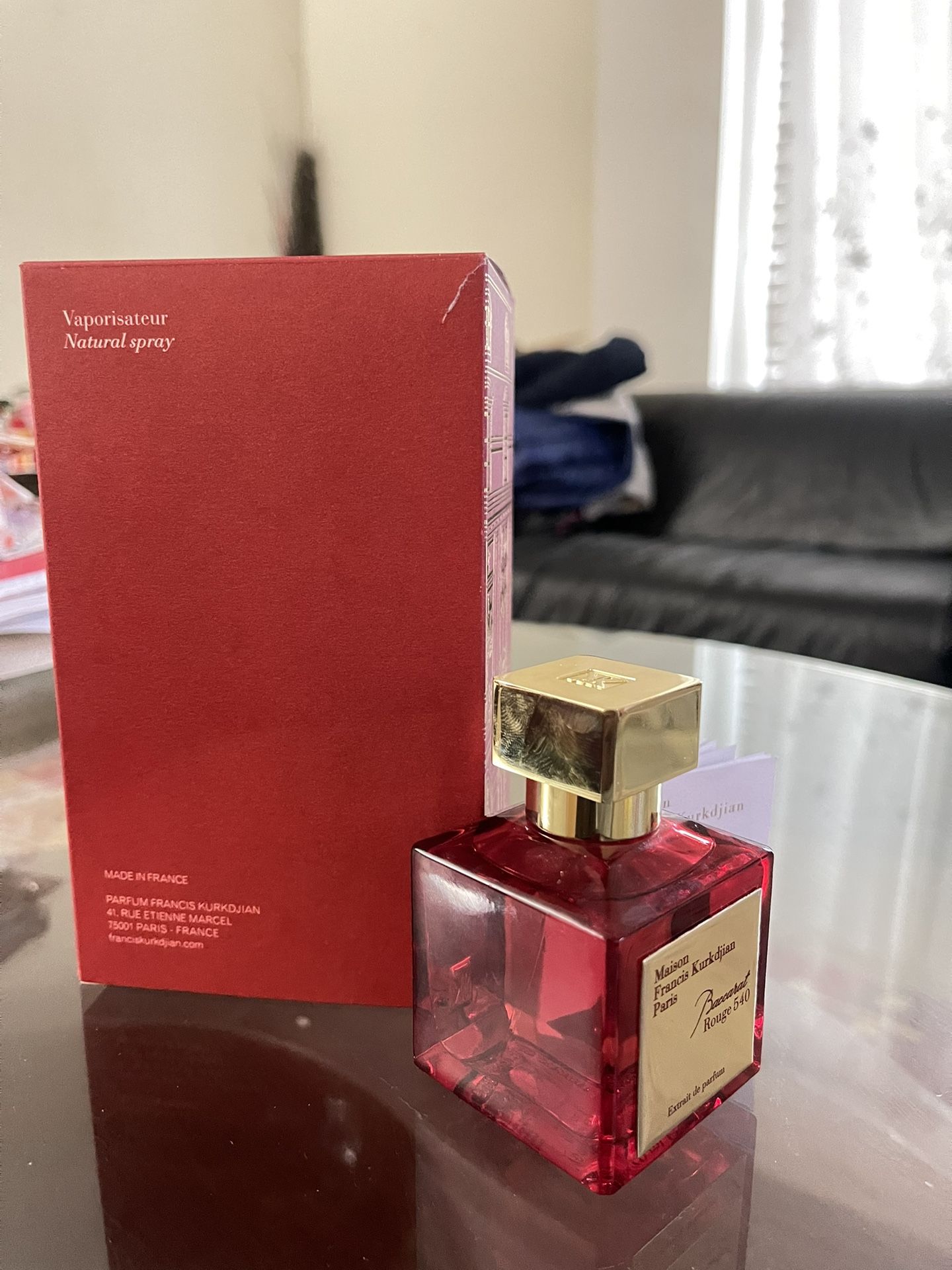 Luxury Baccarat Rouge Cologne
