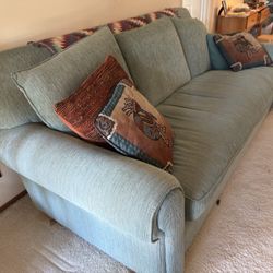 Headline: Custom Designer Down-Filled Sofa (88") – Super Comfortable