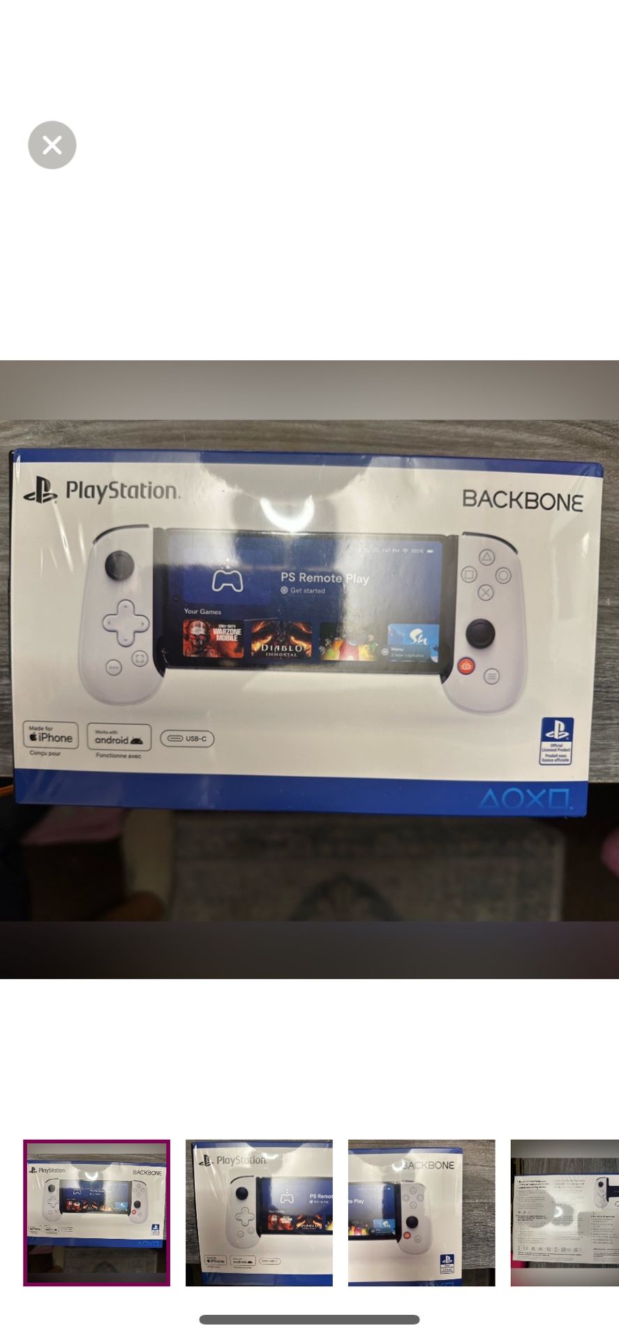 Sony PlayStation Handheld Console White