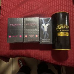 Valentino Born In Roma Extradose, Valentino Born In Roma Intense, Ysl, Jean Paul Gualtier