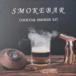 Smokebar Cocktail Smoker Kit - Wood Chips & Torch Included