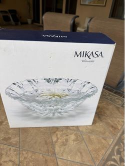 Mikasa glass bowl