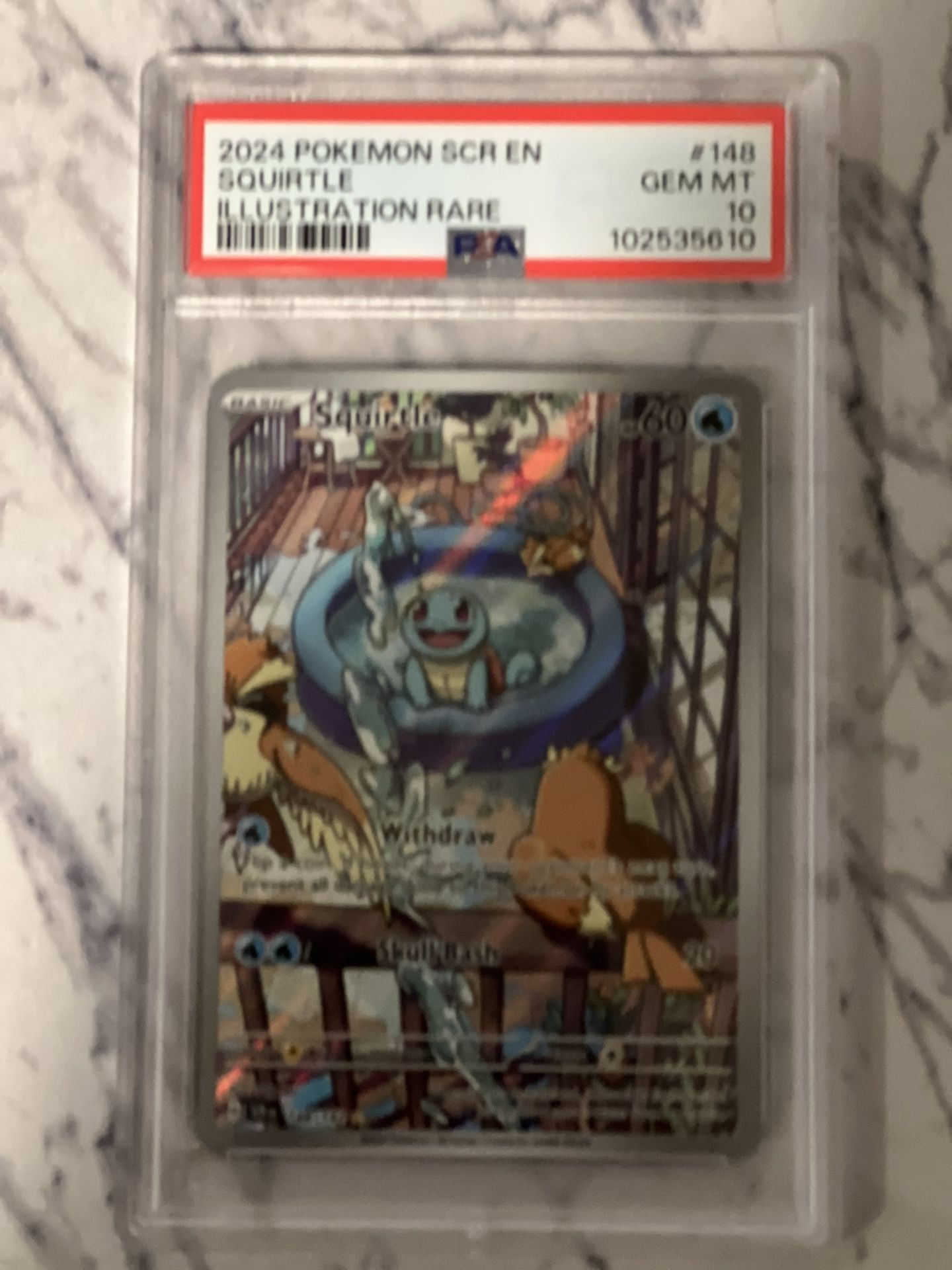 PSA 10 Squirtle #148