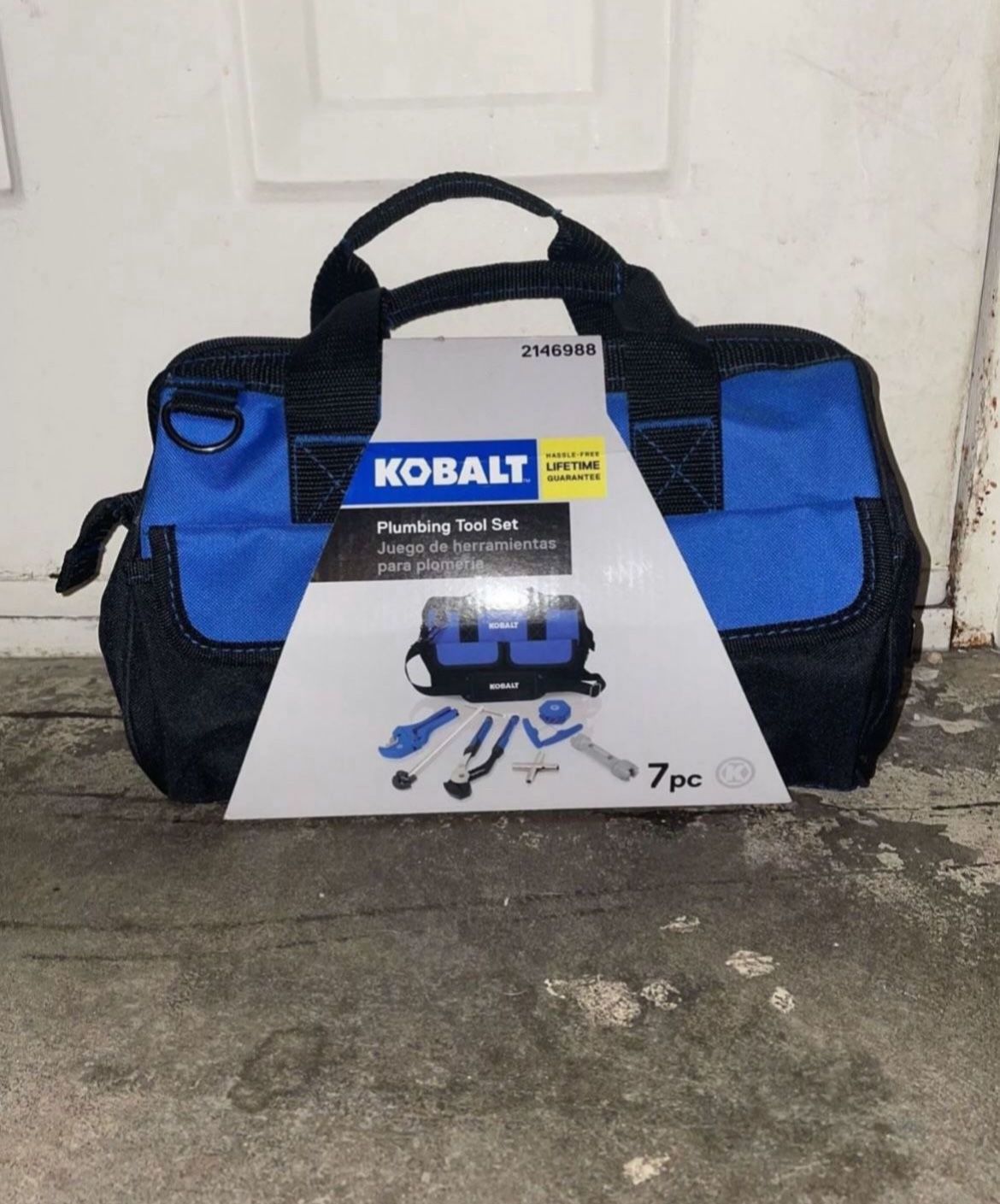 Brand New Kobalt 7-Pc Plumbing Tools Set