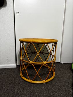 Rattan nightstands