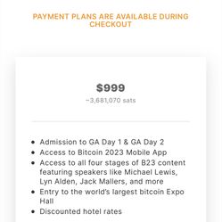 Bitcoin Conference Tickets 2 Available Miami