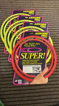 Aerobie Pro Ring Outdoor Flying Disc, 14 inches 2 Colors (4 Total)