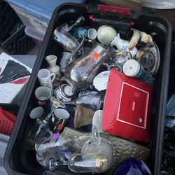 A Lot Of Pottery Items