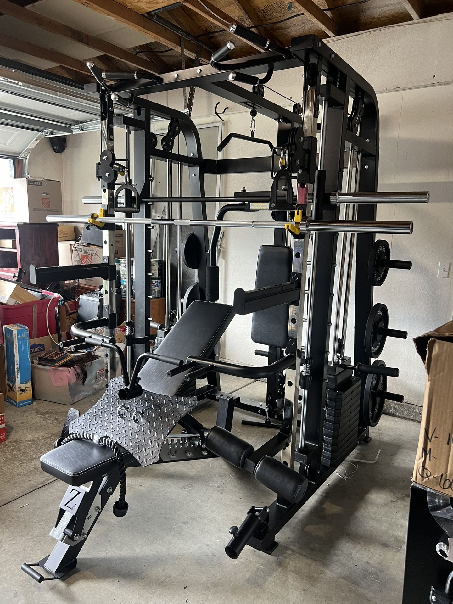 💥Free Delivery/Install💥 Complete Smith Machine Bundle 💪💪