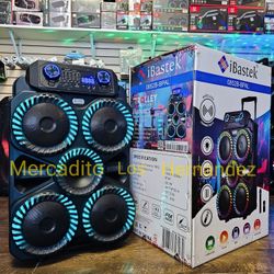 Bluetooth Speaker 8" - Karaoke Party Speaker ❗️Wireless Mic 🎤- SUPER DEAL - Nuevas en caja