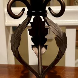 Bronze Candle Holder For Taper Or Pillar Candle