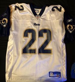 Rams Footballs Jersey Size Medium runs like a Large
