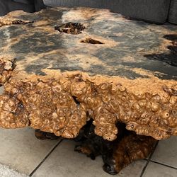 Burl Coffee table