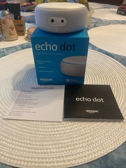 echo dot 3 By Amazon $50.00