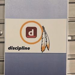 discipline sticker